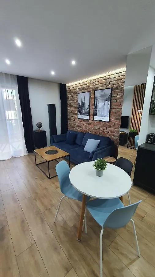 Apartament Midnight Blue Wroclaw